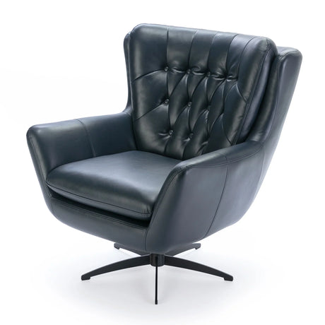 Calvin - Tufted Swivel Chair - Furniture Home Direct
