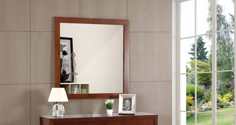Modern Design Transitional Wall Mirror - Furniture Home Direct