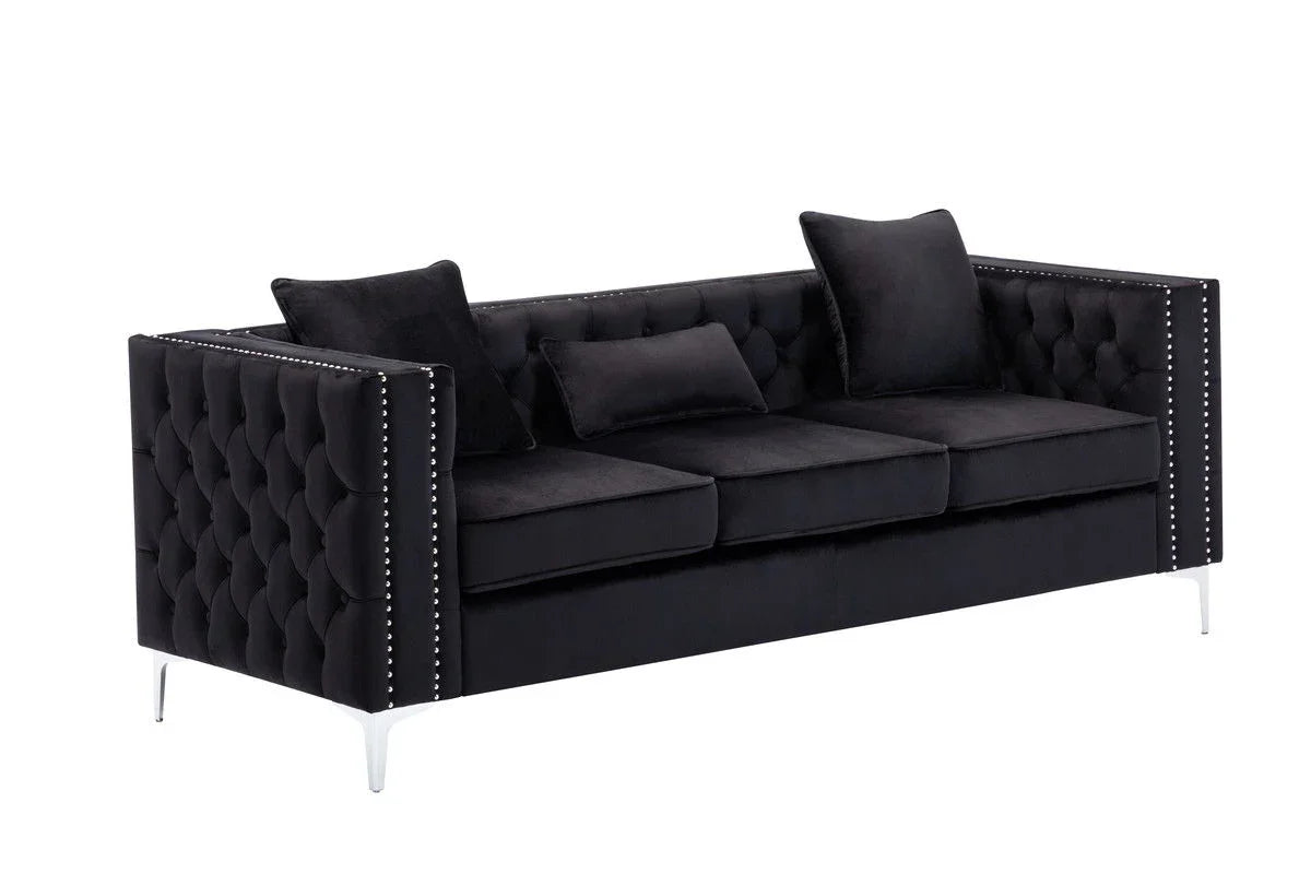 Lorreto - Velvet Sofa - Furniture Home Direct