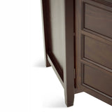 Burlington - Handcrafted Tall TV Media Stand - Furniture Home Direct