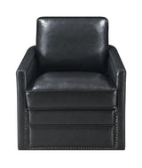Rocha - Leather Aire Swivel Chair With Glider - Furniture Home Direct