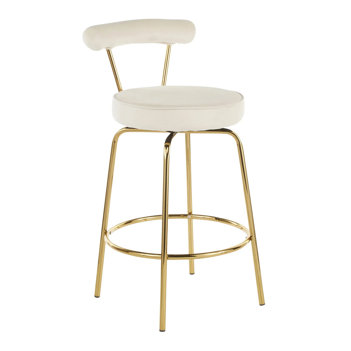 Rhonda - Glam Counter Stool (Set of 2) - Furniture Home Direct