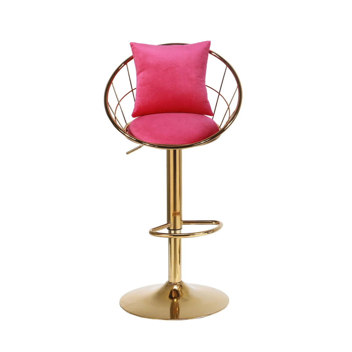 Unique Design Bar Chair, 360 Degree Rotation, Adjustable Height, Suitable For Dining Room And Bar - Furniture Home Direct