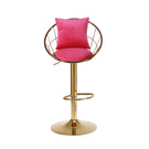 Unique Design Bar Chair, 360 Degree Rotation, Adjustable Height, Suitable For Dining Room And Bar - Furniture Home Direct