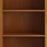 Amherst - 5 Shelf Bookcase - Light Golden Brown - Furniture Home Direct