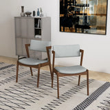 Edwin - Mid-Century Modern Dining Chair (Set of 2) - Furniture Home Direct