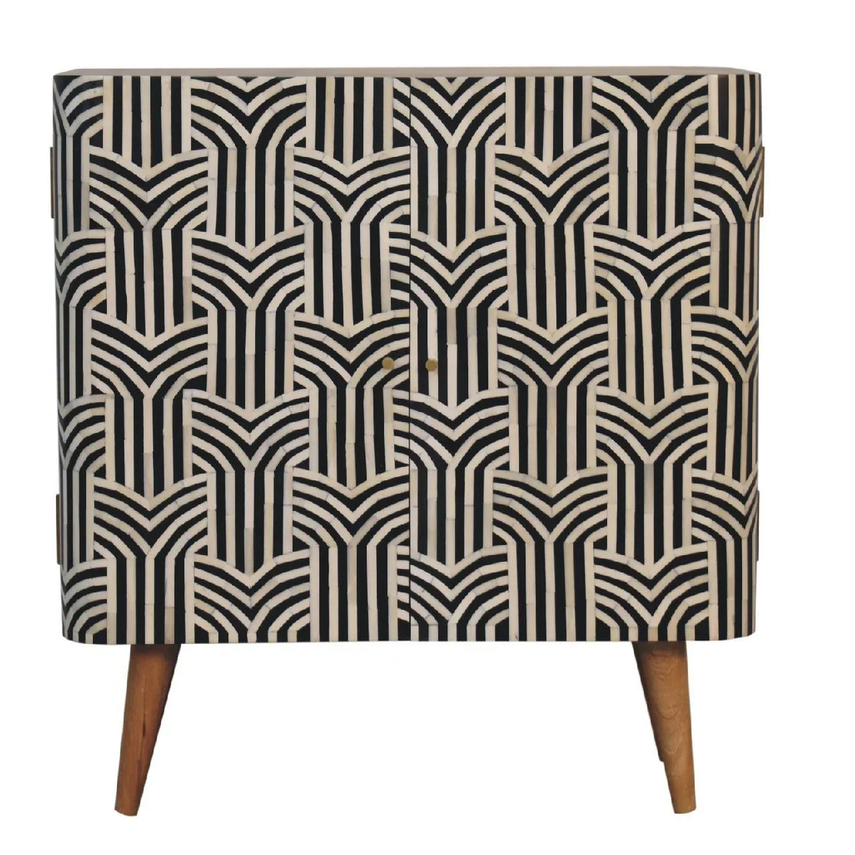 Edessa Bone Inlay Cabinet - Furniture Home Direct