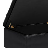 Harrison - Upholstered Coffee Table Storage Ottoman - Furniture Home Direct
