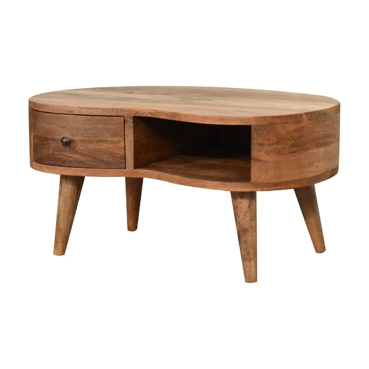 Wave Coffee Table With 1 Drawer - Furniture Home Direct