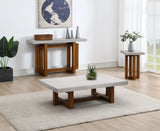 Keven - Faux Concrete Top Table - Furniture Home Direct