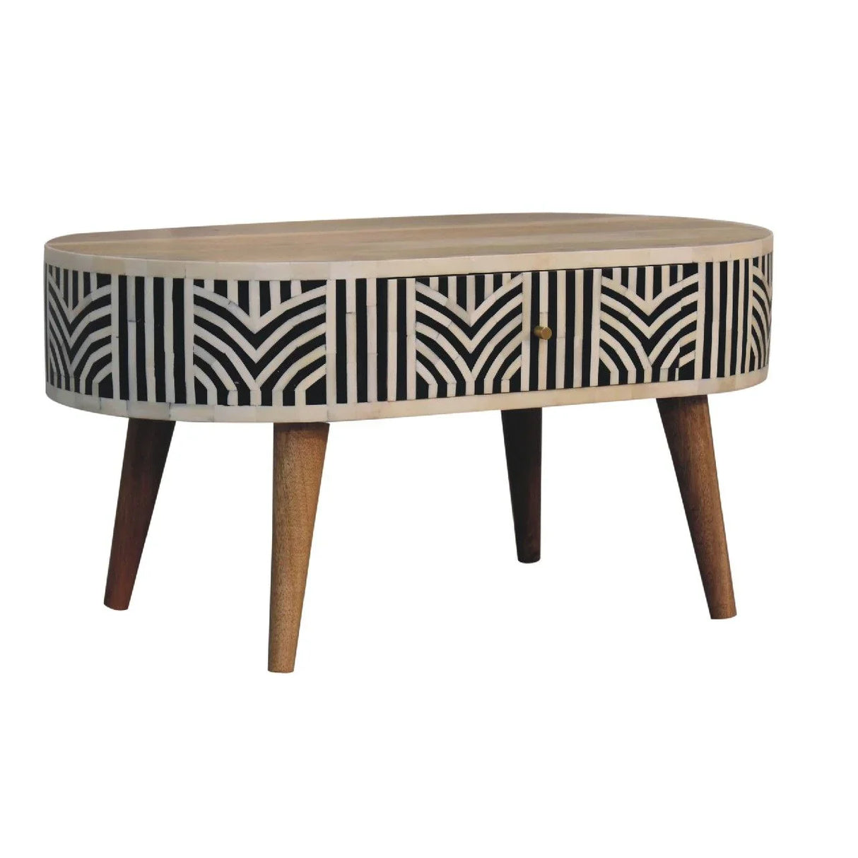 Inlay - Edessa Bone Table - Furniture Home Direct