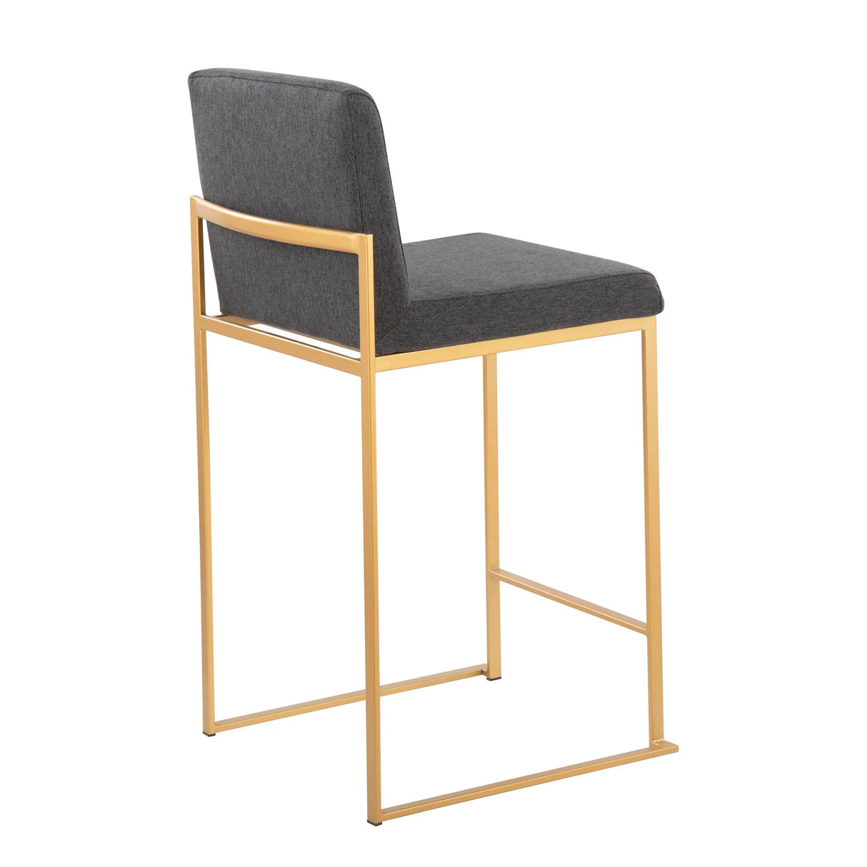 Fuji - Contemporary High Back Stylish Counter Stool - Furniture Home Direct