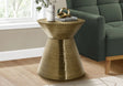 Drum Accent Side Table, Contemporary & Modern Elegant Design - Furniture Home Direct