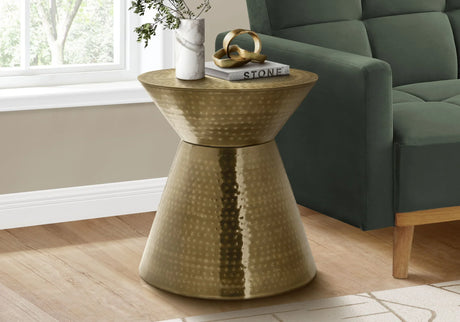 Drum Accent Side Table, Contemporary & Modern Elegant Design - Furniture Home Direct