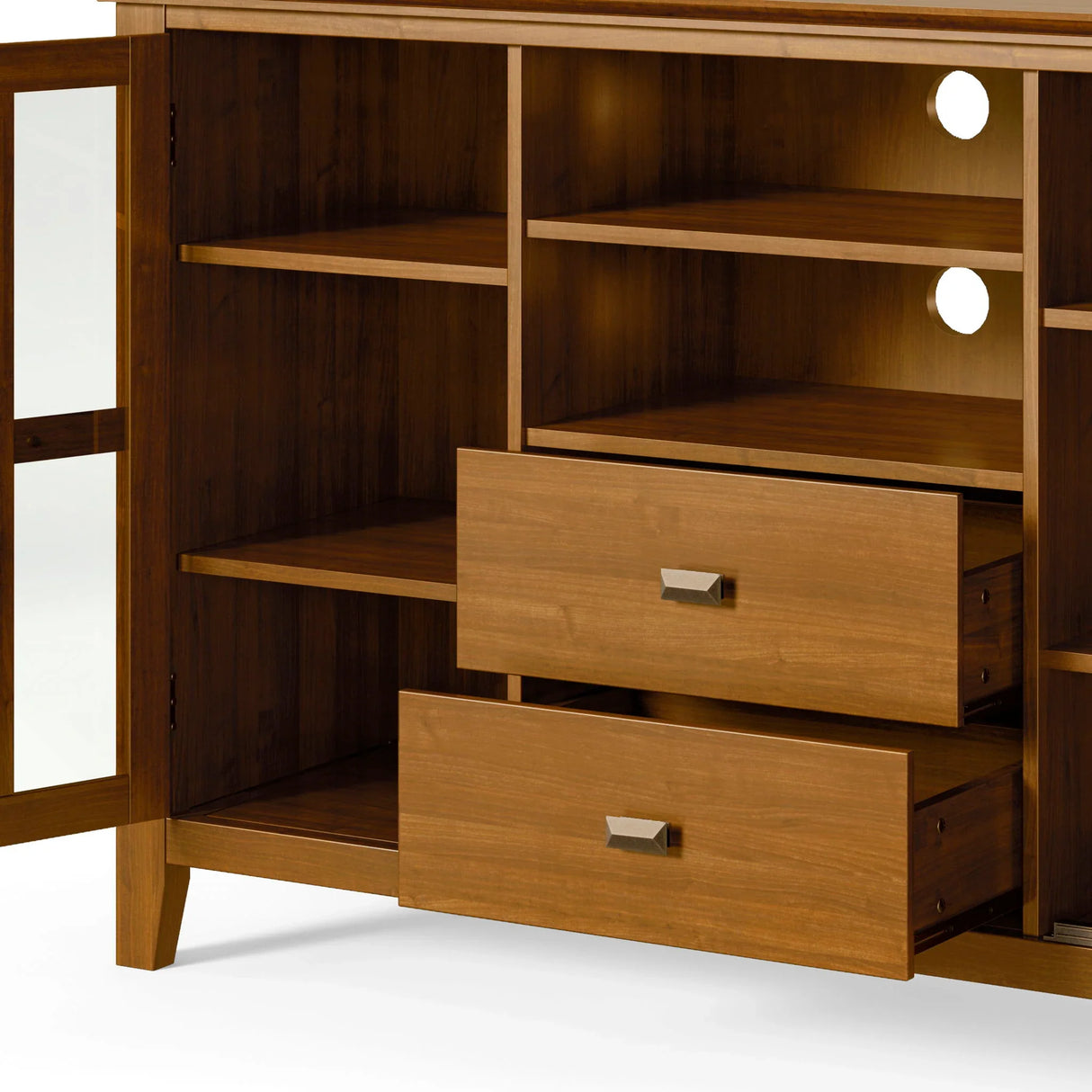 Artisan - Handcrafted, Tall TV Media Stand - Furniture Home Direct