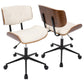Lombardi - Mid Century Modern Adjustable Office Chair With Swivel - Furniture Home Direct