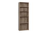 Bookshelf, Bookcase, 6 Tier, For Office, Transitional - Furniture Home Direct