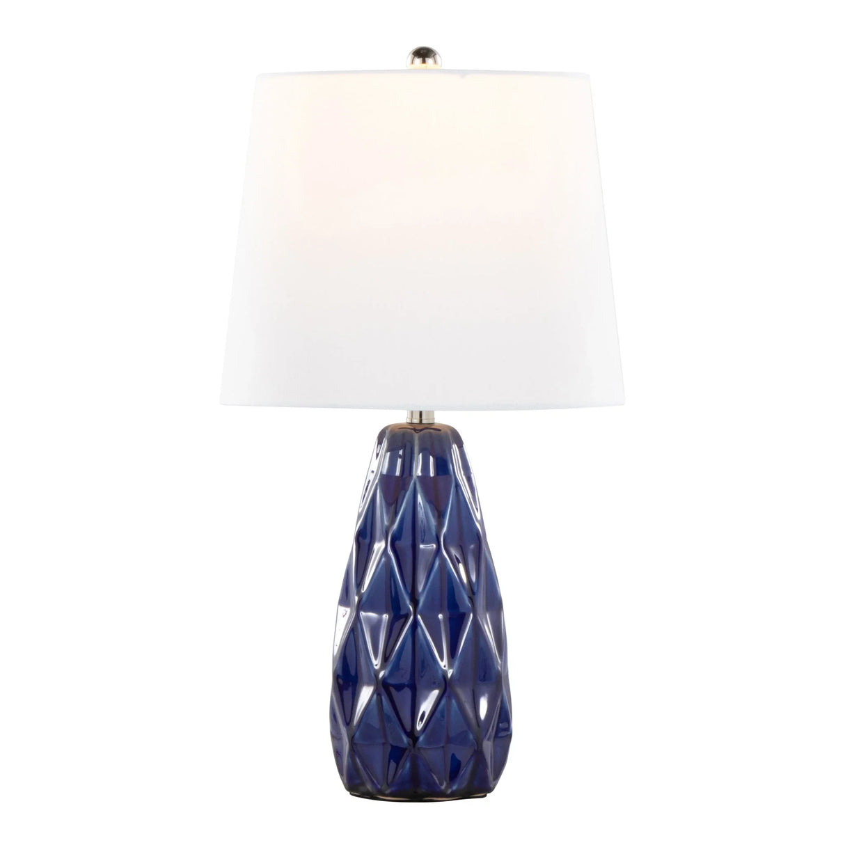 Hex - Contemporary Lamp (Set of 2) - Furniture Home Direct