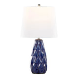 Hex - Contemporary Lamp (Set of 2) - Furniture Home Direct