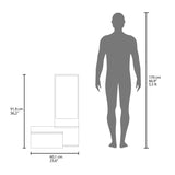 Lowell - Floating Hallway Cabinet - Furniture Home Direct