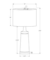 Lighting, Table Lamp, Resin, Contemporary - Black / Cream - Furniture Home Direct