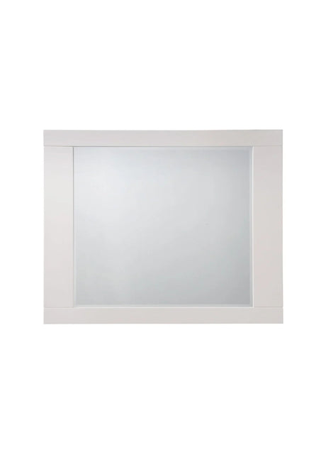 Naima II - High Gloss Mirror - White - Furniture Home Direct