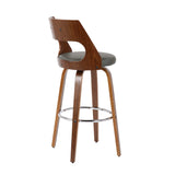 Cecina - Mid-Century Modern Barstool With Swivel (Set of 2) - Furniture Home Direct