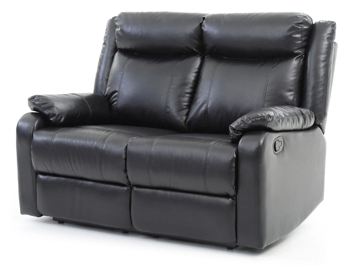Stylish Reclining Loveseat For Two - Furniture Home Direct