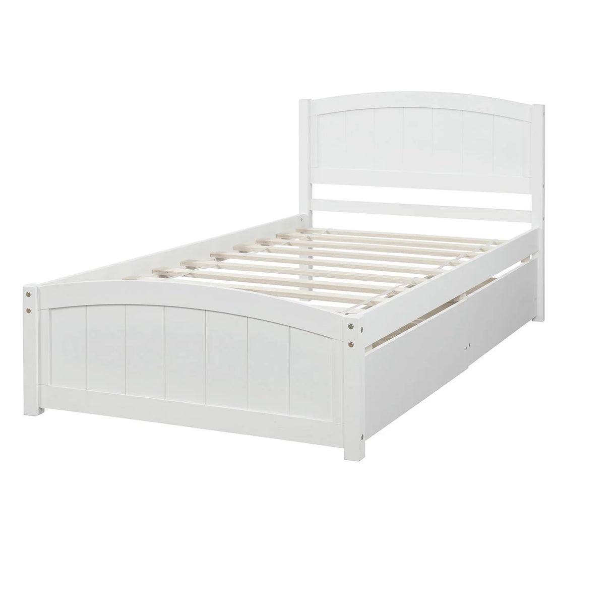 Platform Bed & Headboard, Footboard And Wood Slat Support - Furniture Home Direct