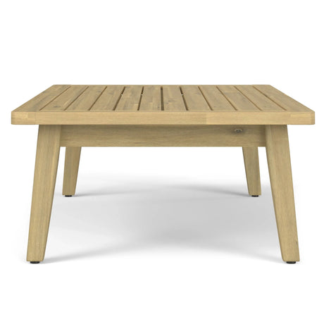 Palmetto - Outdoor Coffee Table - Light Teak - Furniture Home Direct