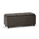 Avalon - Upholstered Storage Ottoman - Furniture Home Direct