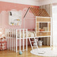 Loft Bed With Roof, Window, Guardrail, Ladder - Furniture Home Direct