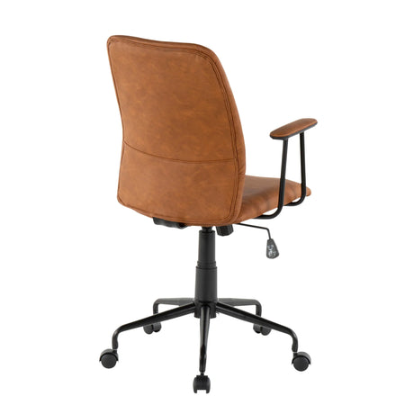 Fredrick - Contemporary Office Chair - Brown - Furniture Home Direct