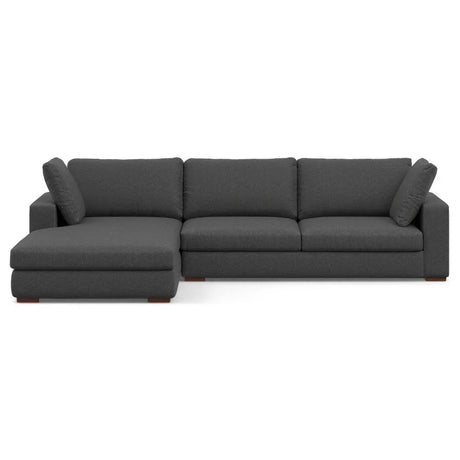 Charlie - Upholstered Deep Seater Sectional Sofa - Furniture Home Direct