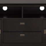 Artisan - TV Media Stand - Hickory Brown - Furniture Home Direct