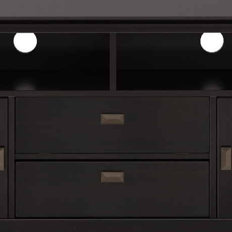 Artisan - TV Media Stand - Hickory Brown - Furniture Home Direct