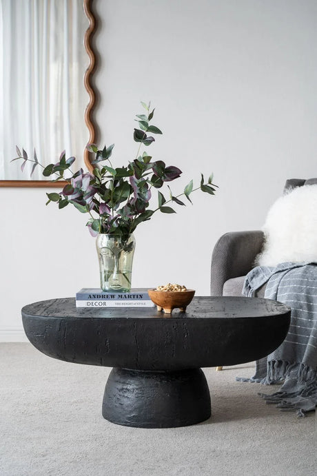 Organic Design Oval Coffee Table - Furniture Home Direct