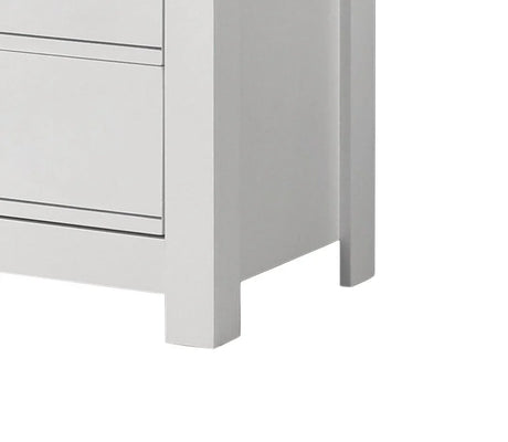 Cassini - 5 Drawer Chest - White - Furniture Home Direct