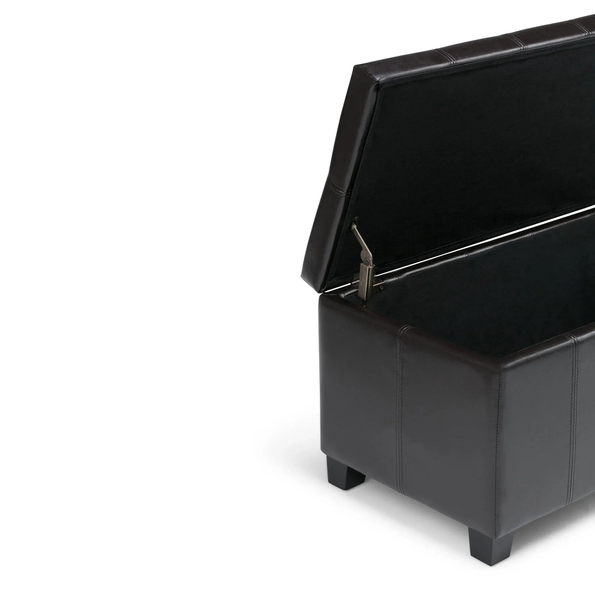 Dover - Upholstered Storage Ottoman Bench - Furniture Home Direct
