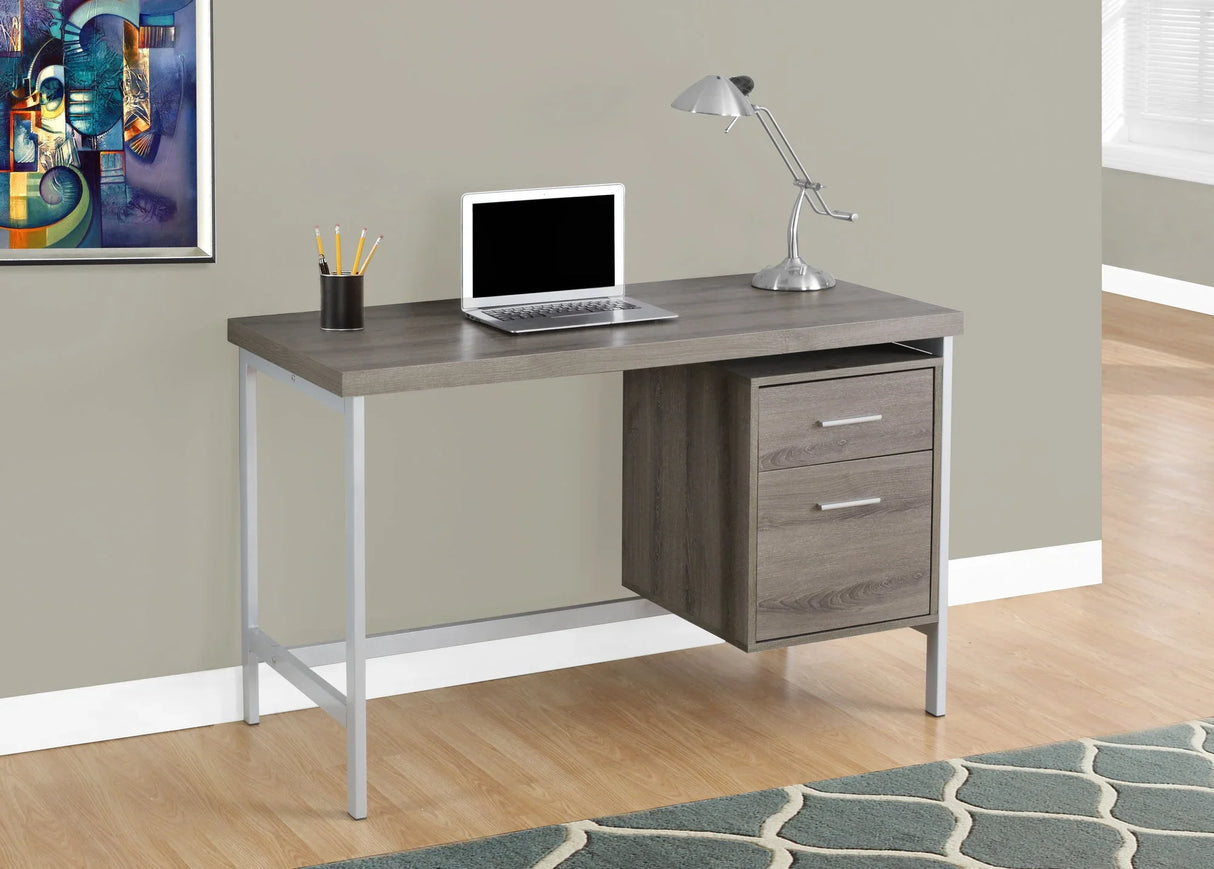 Computer Desk For Home Office, Left, Right Set - Up, Storage Drawers, Modern Design - Furniture Home Direct