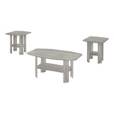 Table Set, Coffee, End, Side, Accent For Living Room (Set of 3) - Furniture Home Direct