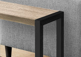 Accent Side Table, Narrow, Small, 2 Tier, Contemporary And Modern - Furniture Home Direct