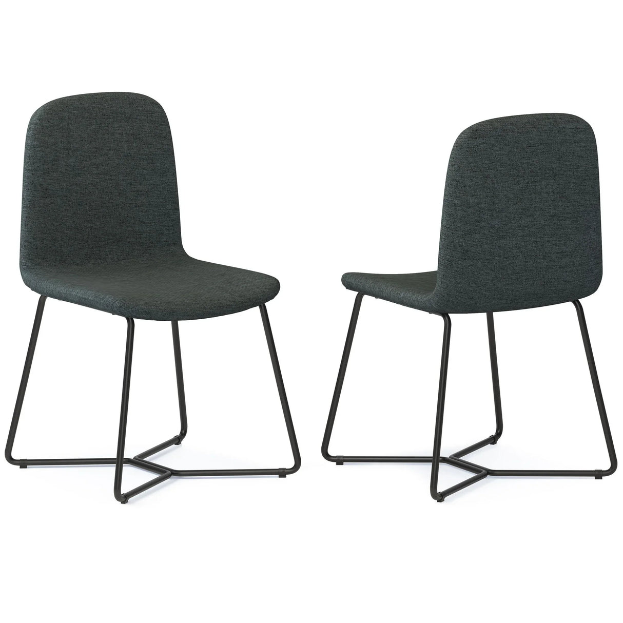 Wilcox - Dining Chair (Set of 2) - Charcoal Gray - Furniture Home Direct