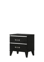Chelsie - Nightstand - Black - Furniture Home Direct