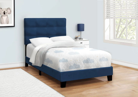 Bed, Upholstered, Frame Only, Transitional - Furniture Home Direct