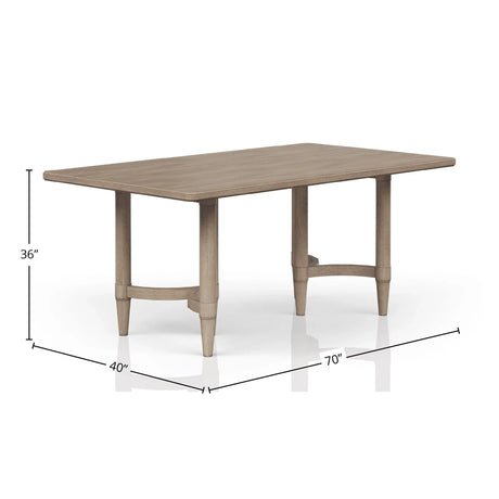 Counter Height Dining Table Colored - Sand - Furniture Home Direct