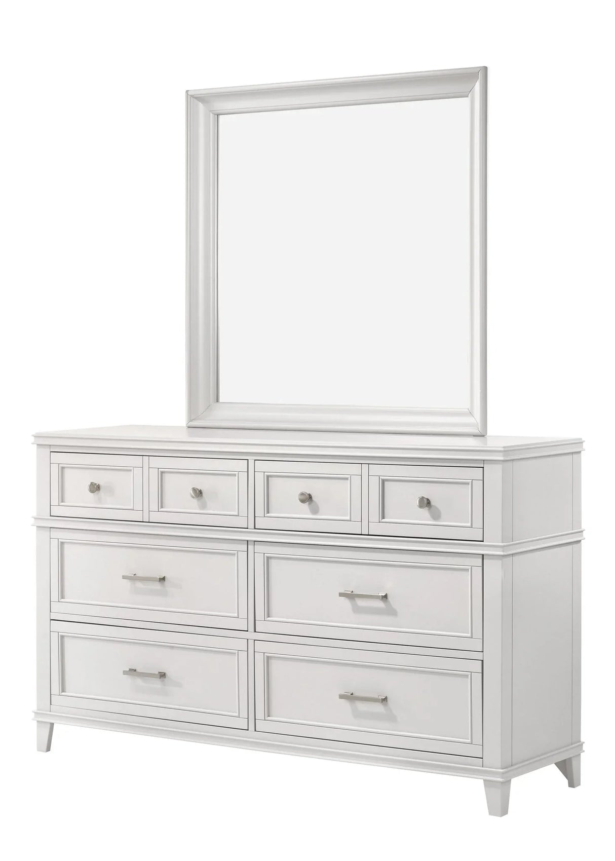 6 Drawer Dresser, Ample Storage - Furniture Home Direct