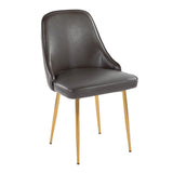 Marcel - Contemporary / Glam Dining Chair (Set of 2) - Furniture Home Direct