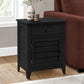 Accent Nightstand, Storage Drawer, Transitional - Furniture Home Direct