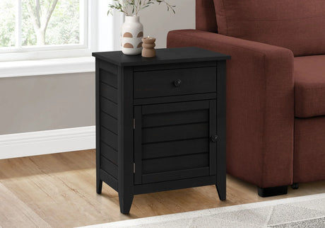 Accent Nightstand, Storage Drawer, Transitional - Furniture Home Direct